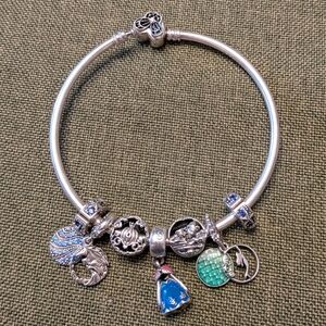 Pandora Disney Princess Charm Bracelet